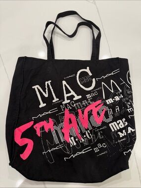 MAC Cosmetics 5th Ave Black Tote Bag